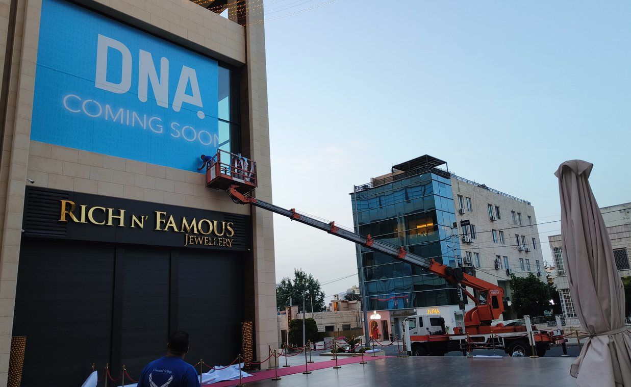 Large-Format Installation by PROJECTA