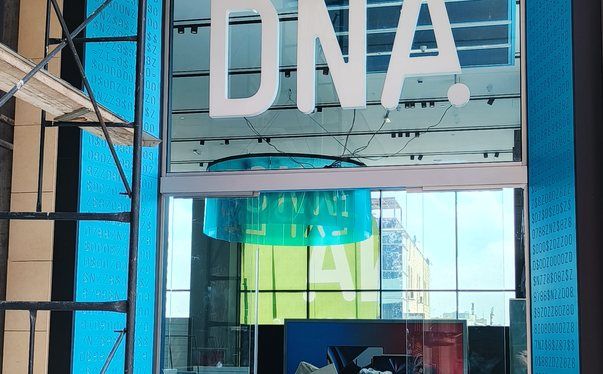 Steel Mesh Facade, Signage & LED Lights – Steel Mesh Facade, Signage & LED Lights