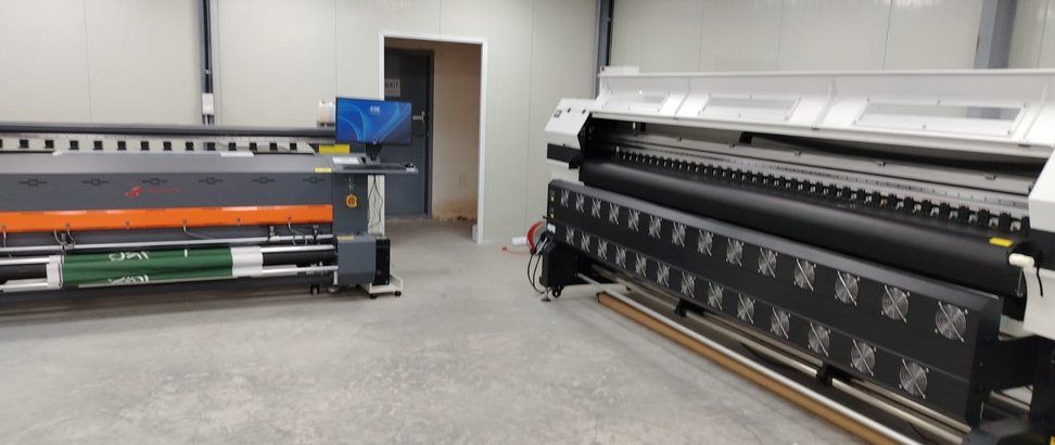 Large-format printers in the PROJECTA factory